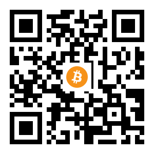 bitcoin:13CknRRbXY7FaPBLMZDjeuthifky63ayUg black Bitcoin QR code