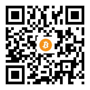 bitcoin:13DP7aHnAtu4UtnPdzqvS8h7GHQxCo87t2 black Bitcoin QR code