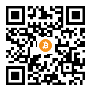 bitcoin:13DdPkr2KdrgyFrC51vfZiEYtmCs3rUH5Z black Bitcoin QR code