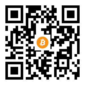 bitcoin:13ES76DHR2865LXJpRJZxCgxebdRzC1XCb black Bitcoin QR code