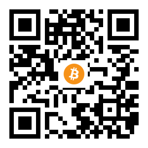 bitcoin:13FPmj74TGixSfvFU9GPbHX2BCEXTbF4St black Bitcoin QR code