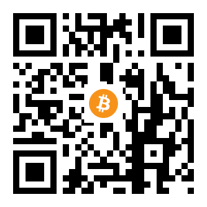 bitcoin:13FXne17mz1qdaznCa9qdaSokqTaqVZv4P black Bitcoin QR code