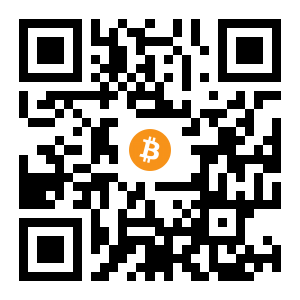 bitcoin:13GgkcGgvbarNAWjA7YdbzjX4U3pmgSe5b black Bitcoin QR code