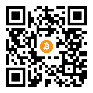 bitcoin:13Gpj34FtUXhSde3daSXfH6jEtQC7Xdpz1 black Bitcoin QR code