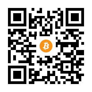 bitcoin:13HhNimLHR5hCw3pDArCxxB4V8vp5LNGHV black Bitcoin QR code