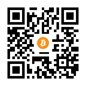 bitcoin:13J15gwLFTnt4mKaueeWJpwSwCmo1YTbNm black Bitcoin QR code