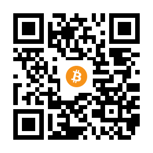 bitcoin:13JetNbshkvonCAsrn6pXY6MGzCy6kfUYo black Bitcoin QR code