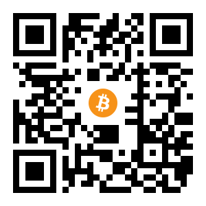 bitcoin:13JnDMrf5ewupsq8yTMW92x53qbeivKJgg black Bitcoin QR code
