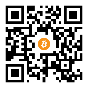 bitcoin:13LGw925ByFxgJ9MMtDquCtz9xq4mRaNZW black Bitcoin QR code
