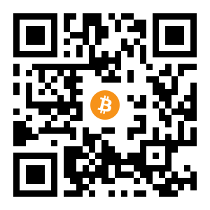 bitcoin:13LKhFfaanM9KddQCgRRmEKywWo3U8Xzsc black Bitcoin QR code