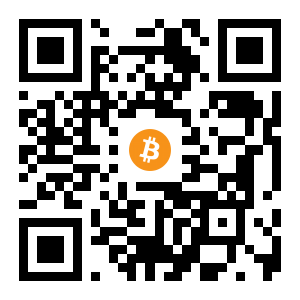 bitcoin:13MfWgf1fNCQyEFKuCA4evmj4dhC8mANnZ black Bitcoin QR code