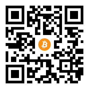 bitcoin:13NaRnXrnkWyKcrfuM2RHfdmaE9QGLjXWA black Bitcoin QR code