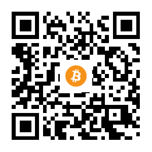 bitcoin:13Q5iFvgTsWXA7nqM9B6yr43VZndXm4L7n black Bitcoin QR code