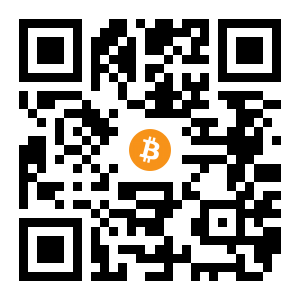 bitcoin:13QPTfUXpb6vnocdc6puCWXWiaTeMDMgVg black Bitcoin QR code