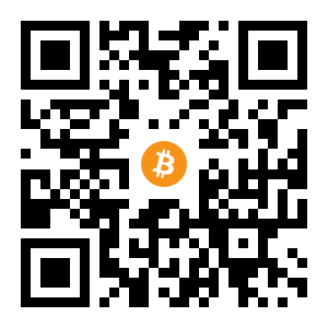 bitcoin:13QVAEJXFANG2SWcN2ghTi7ahZtH7wuYmk black Bitcoin QR code