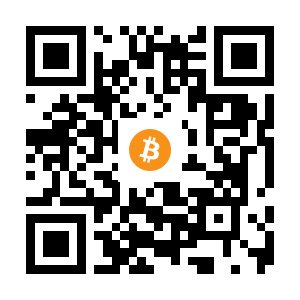 bitcoin:13Qk8U69rNbPFx7BSz85hFd2VCKH3gqt9D black Bitcoin QR code