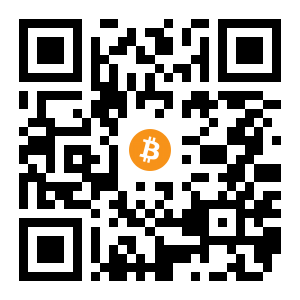 bitcoin:13RRDZwVKze1ytpSALYBKUCgRrr4d9huR3 black Bitcoin QR code