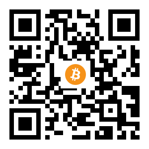 bitcoin:13RpLoyomiVYDsdS4bEGaWZkoCLi55k2hx black Bitcoin QR code