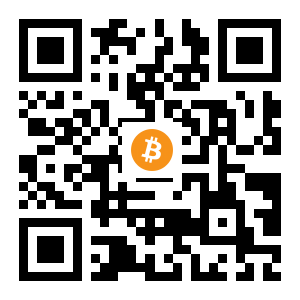 bitcoin:13T42g5FgoyipcYYugrZA8N9mKRAnBd4TC black Bitcoin QR code