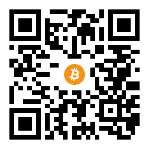 bitcoin:13T4VnsmHCjXyCRkYKVeBgeX3roZWaW9tq black Bitcoin QR code
