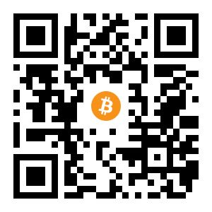 bitcoin:13U6uwfFC7mkZ4wv4LDJAdbjNgLyqxqrpk black Bitcoin QR code