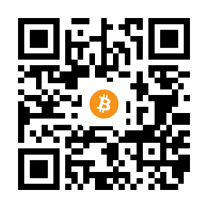 bitcoin:13Ua44ZwbNTWAYbZMXD1rgeNDP6j5uxyNd black Bitcoin QR code