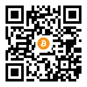 bitcoin:13UigDy6SvSQyYeXjzTBzJmx7K9VbLvDvC black Bitcoin QR code