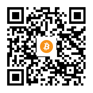 bitcoin:13WkwEMyZ7brgYQmxv2t3XcpendoBodMa9 black Bitcoin QR code