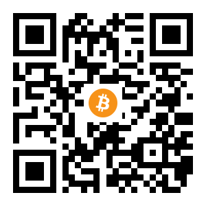 bitcoin:13Y9uQJGpGVGR9bZQ69F7V9XE6i4vxJL4n black Bitcoin QR code