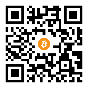bitcoin:13YCeA6PJGd7GgeTCgbbJBjXscwGcZQQQK black Bitcoin QR code