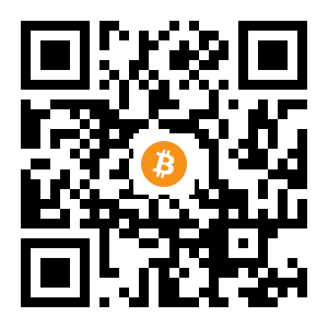 bitcoin:13Yhz9PkCq8BzuyWG9fY9ESfB5gC6xcwPN black Bitcoin QR code