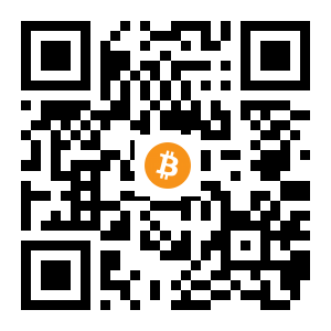 bitcoin:13afLMb15P77uZbtut2Fsyj6tm8fvipmGb black Bitcoin QR code