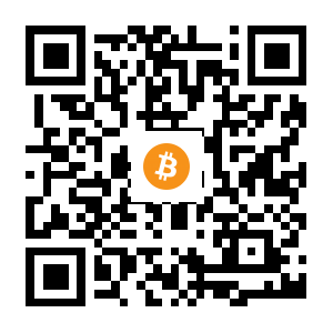 bitcoin:13cY128o1jfquRXbzQ2uh51qp4HNhR7WRH black Bitcoin QR code