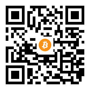 bitcoin:13caHSct3pNKUnpVWAinAQUg9VFPCwYAN7 black Bitcoin QR code