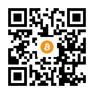 bitcoin:13eYAeqEYikKwvgNokp5eXHQkaXkoPJf5V black Bitcoin QR code
