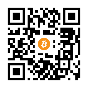 bitcoin:13fKt5ep679yq7bcDarQf4LaazbU3Pm5bE black Bitcoin QR code