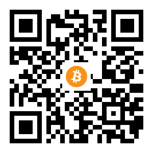 bitcoin:13fU9C4vp98Lt3fp7ZVwCGC8CwGxZEiXCK black Bitcoin QR code
