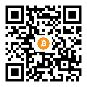bitcoin:13hBq9UNwAQUSc5r5vhmAqho71frLTR4mK black Bitcoin QR code