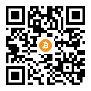 bitcoin:13i7UBWEGm8E3ERK2oUgwdNVrEbwt5pGni black Bitcoin QR code