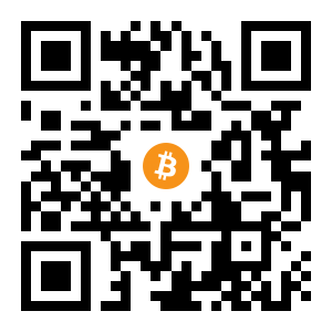 bitcoin:13ja5aGZNhAtKPeifz8EaPfpTPbwVtsCC9 black Bitcoin QR code