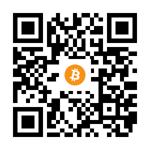 bitcoin:13kpbK6gC5WBvy8dXfvfnadbg96Huc6MRr black Bitcoin QR code