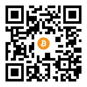 bitcoin:13m7DTMbQtdxRmLoiuu1TGw571s6jcCFHL black Bitcoin QR code