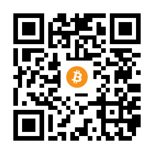 bitcoin:13mLRPERjo122zorNku5qmzKqky5wYVVdB black Bitcoin QR code