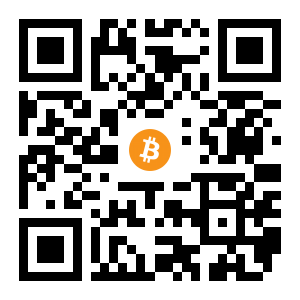 bitcoin:13mRNCmzQ5dPL19NtGSojm2zCbaStCmV7B black Bitcoin QR code
