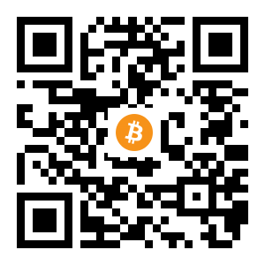 bitcoin:13mjD2ihwkLyQoZCUDTApezvohWupe8taU black Bitcoin QR code
