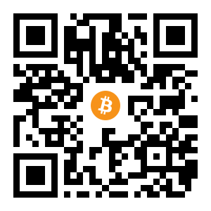 bitcoin:13moxCFrc3LdZZebkjt7GsdR2rUEXUoVMH black Bitcoin QR code