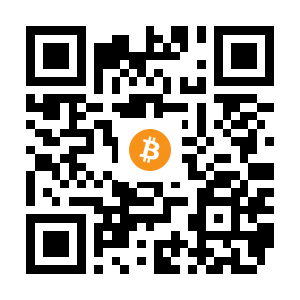 bitcoin:13n3WG8Nndk5FAJtLdW5otKxnrF65jjwVg black Bitcoin QR code