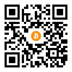 bitcoin:13nMD892Qj2y8vq5fAKuzD2MHPQoRTm4tz black Bitcoin QR code
