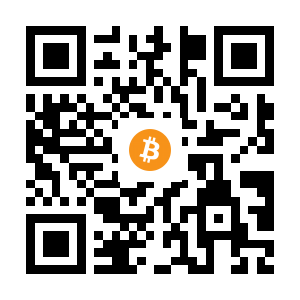 bitcoin:13nT8j63KGmqfSFf9VJX9Kbop48BwFCFBZ black Bitcoin QR code