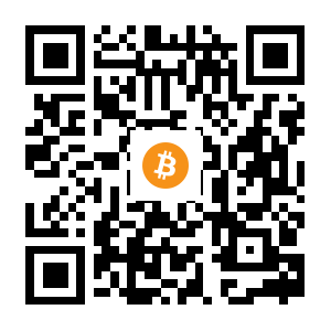 bitcoin:13oCksHT6GpyMYUnaMRTHVHFV8xP4xc68G black Bitcoin QR code